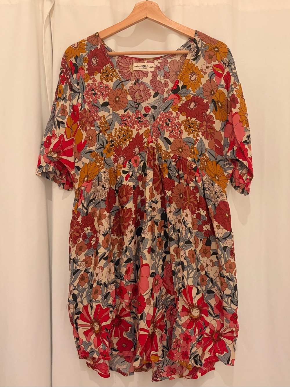 Natural Life Stella Floral Mini Dress